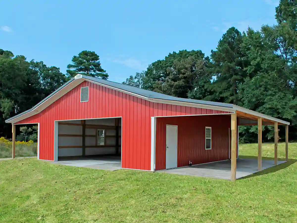 Garages & Shops built by Hoover Building Systems — photo 3