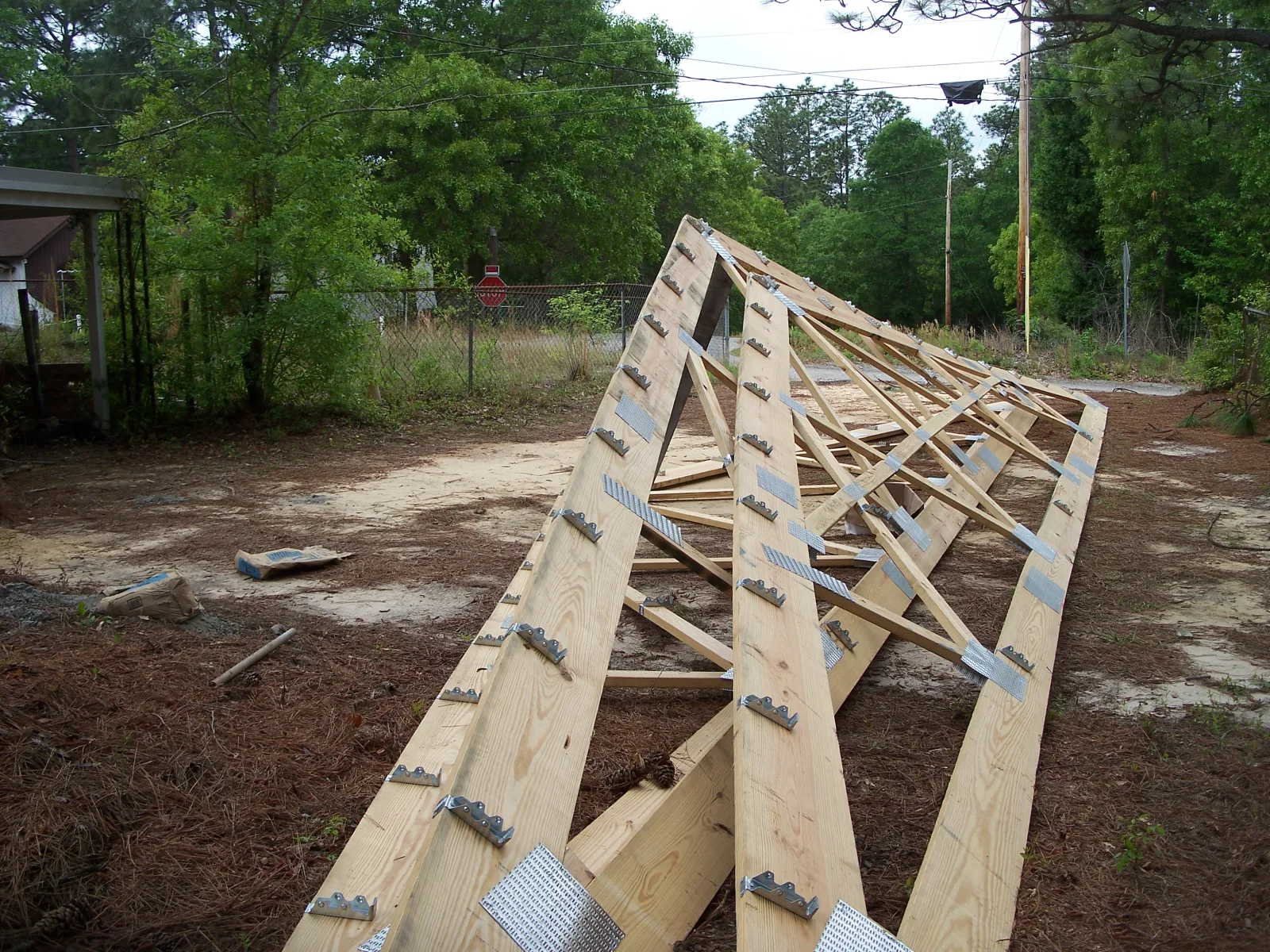 Trusses by Hoover Building Systems, serving North Carolina