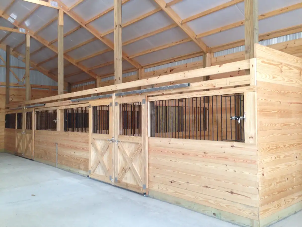 Horse Barns built by Hoover Building Systems — photo 2
